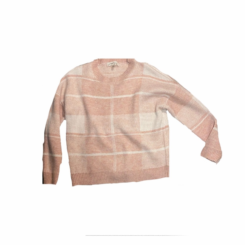 blush pink sweater